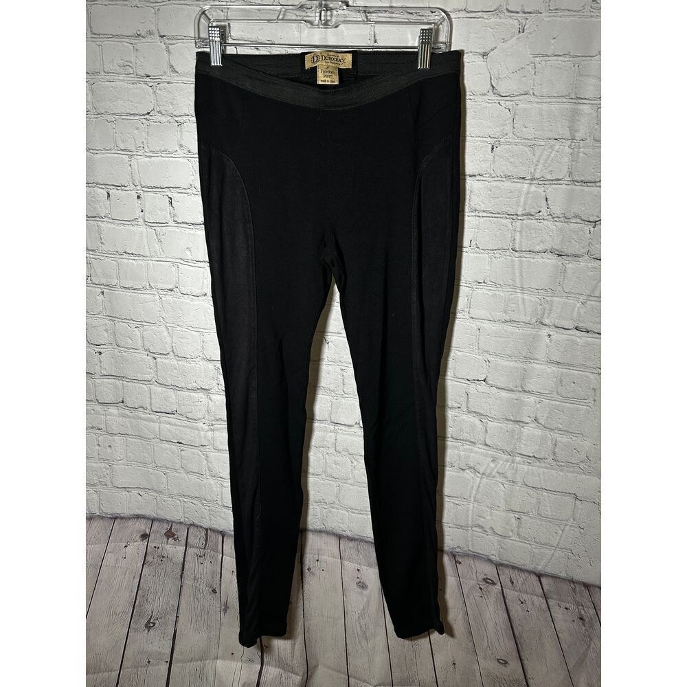 Democracy Freedom Skinny Pants Womens Size 8 Elastic Waist Stretch Leggings